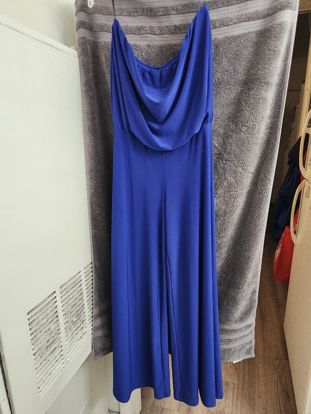 Symphony Cobalt Blue Wide Leg Jumpsuit